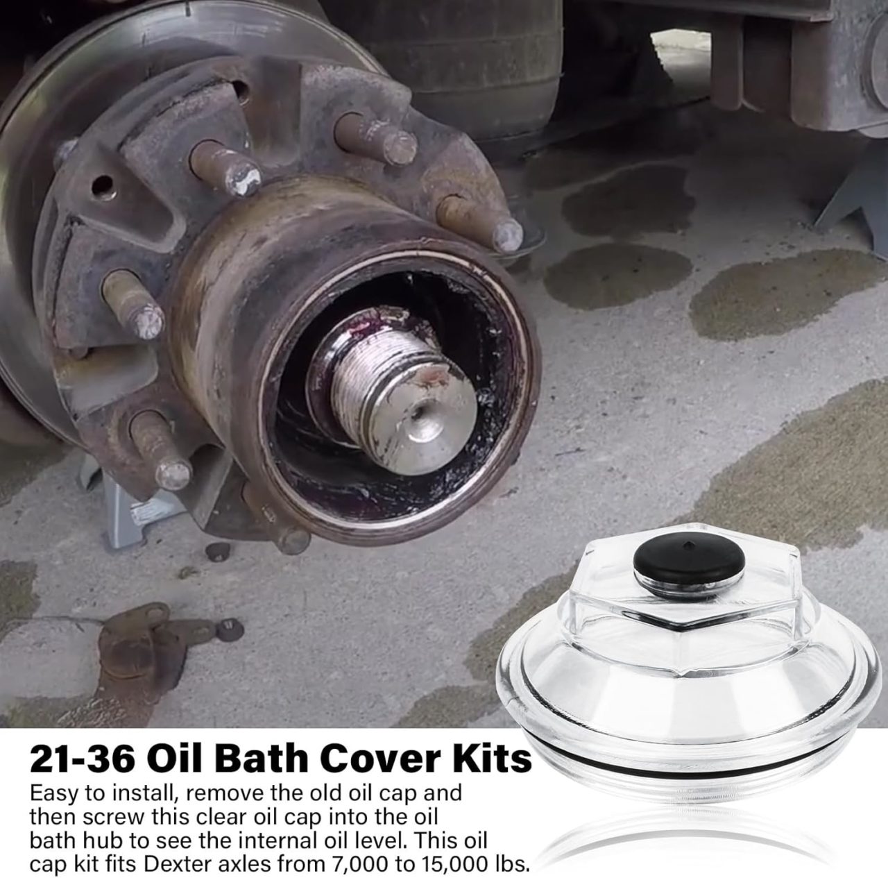 Dexter 21-36 Oil Cap